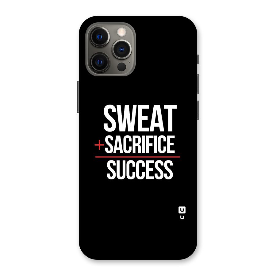 Sweat Sacrifice Success Back Case for iPhone 12 Pro Max