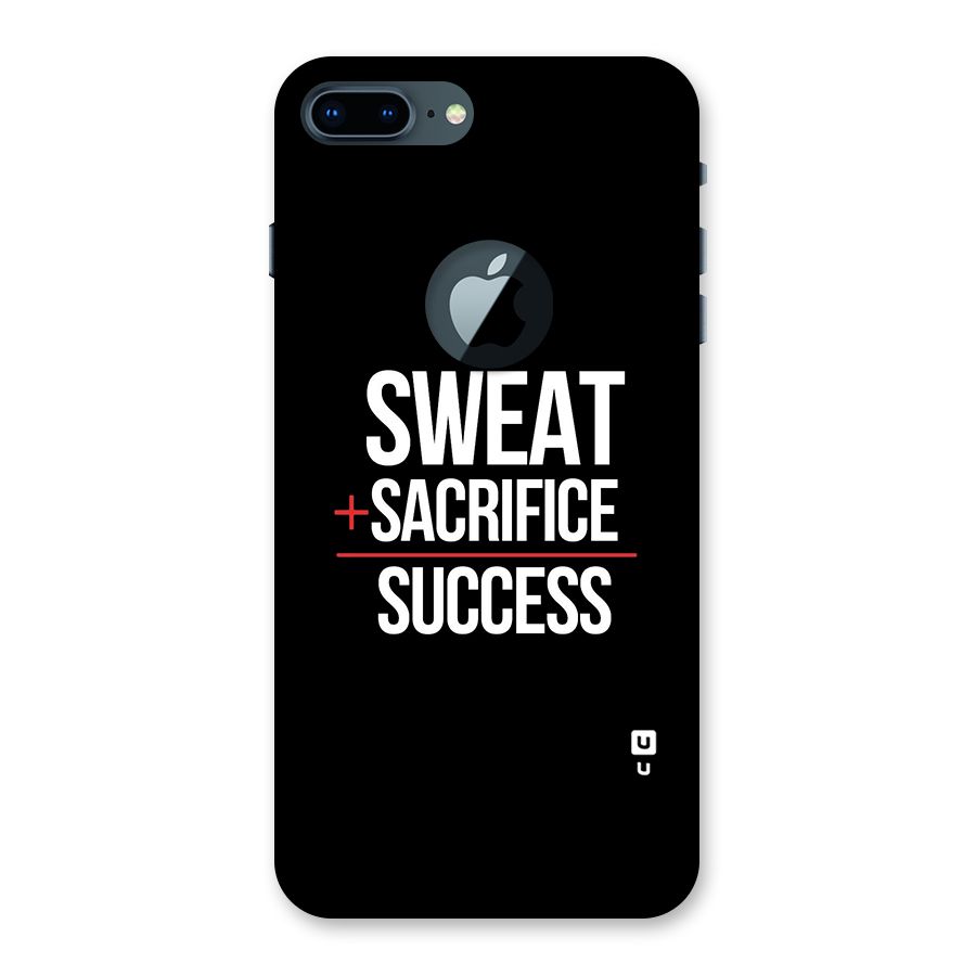 Sweat Sacrifice Success Back Case for iPhone 7 Plus Logo Cut