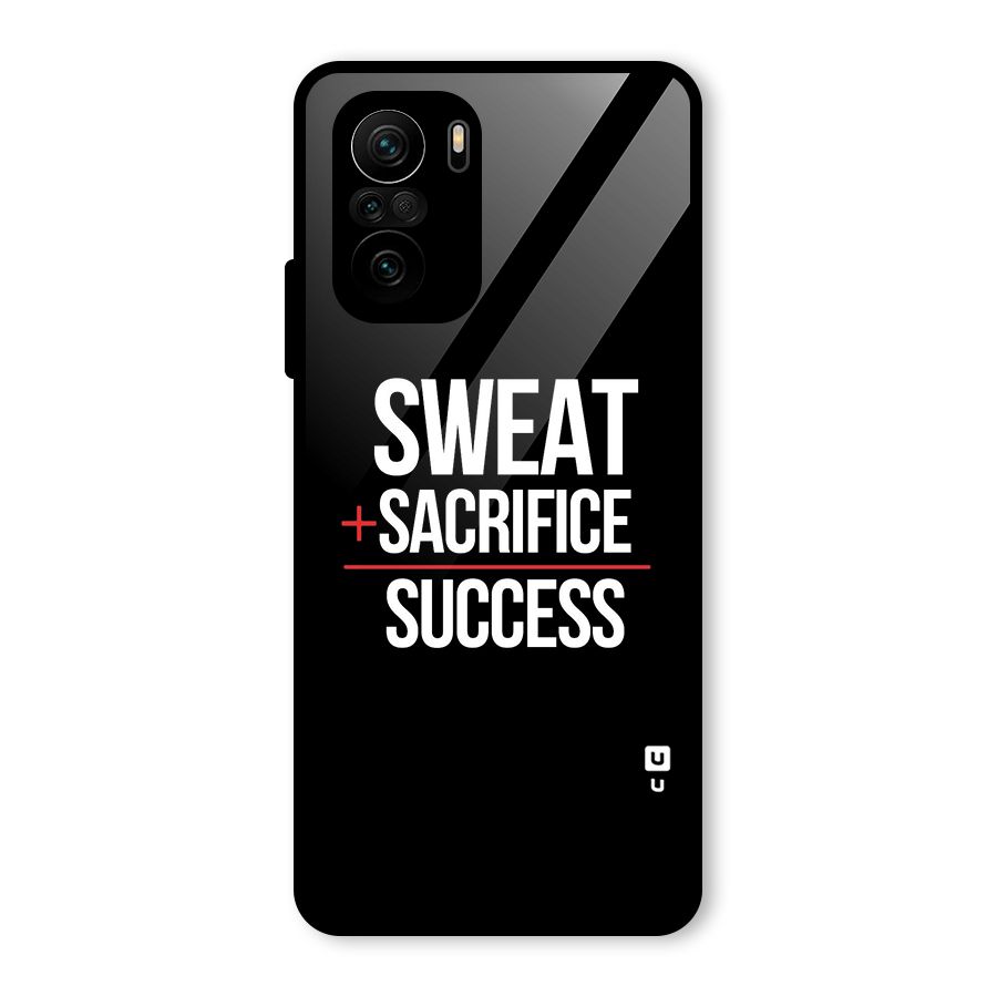 Sweat Sacrifice Success Glass Back Case for Mi 11X Pro