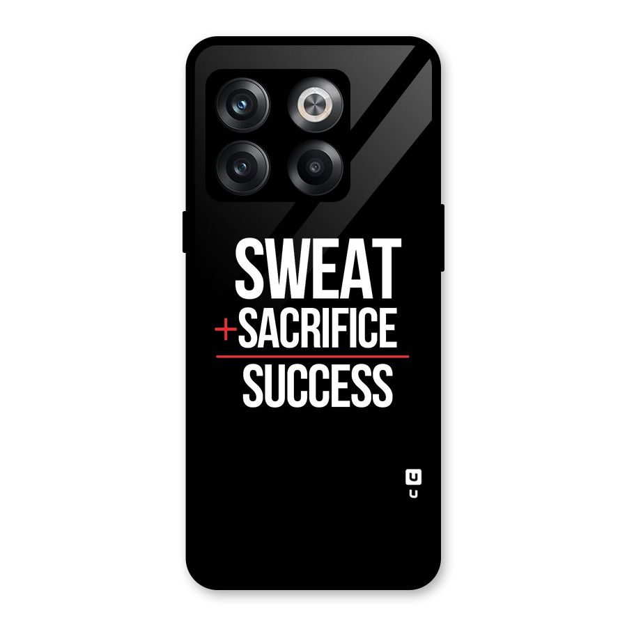 Sweat Sacrifice Success Glass Back Case for OnePlus 10T