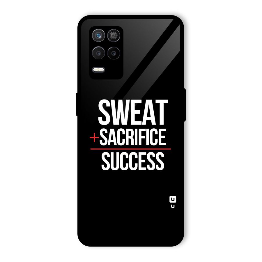 Sweat Sacrifice Success Glass Back Case for Realme 9 5G
