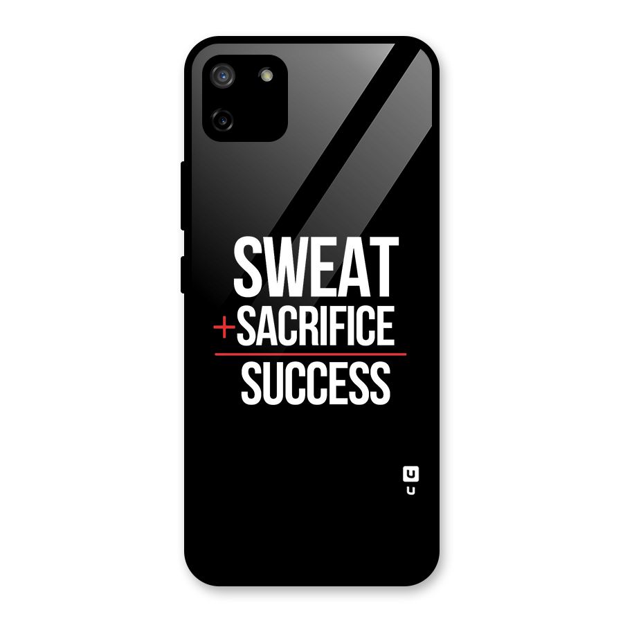 Sweat Sacrifice Success Glass Back Case for Realme C11