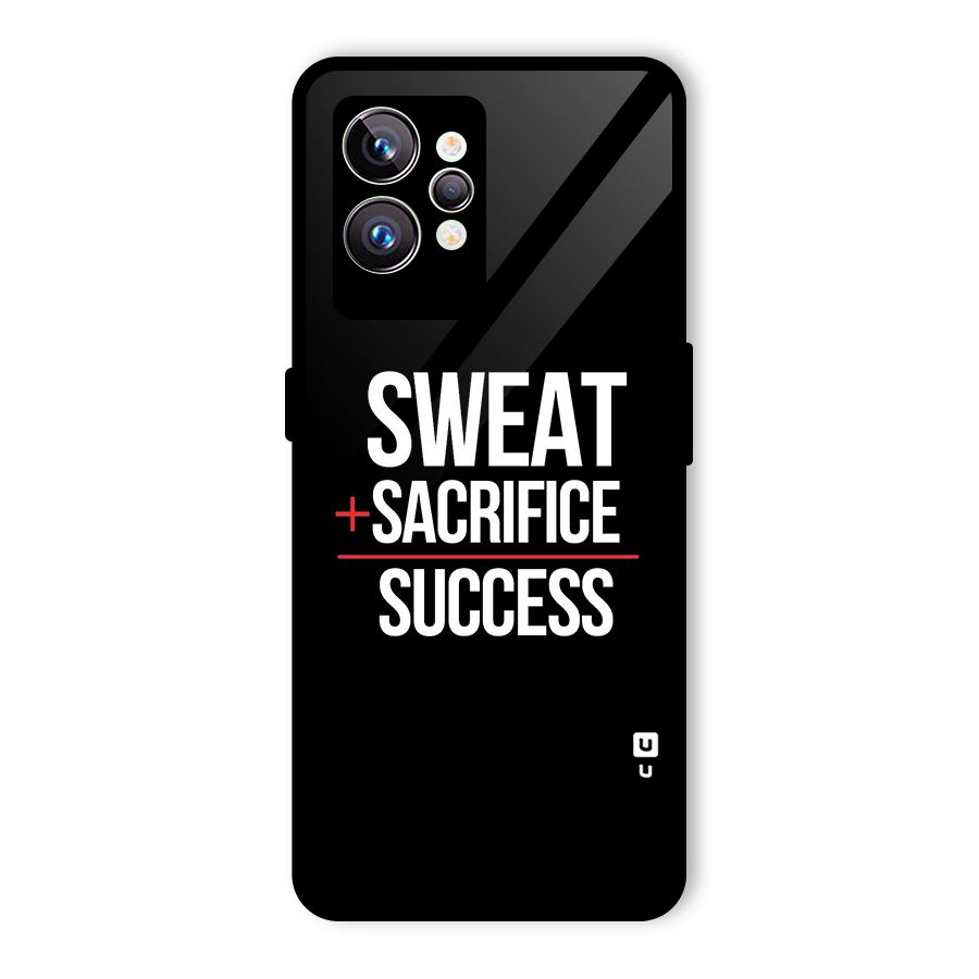 Sweat Sacrifice Success Glass Back Case for Realme GT2 Pro