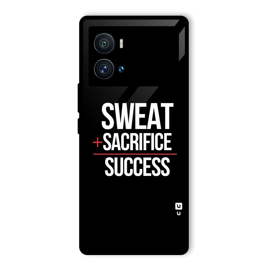 Sweat Sacrifice Success Glass Back Case for Vivo iQOO 9 Pro