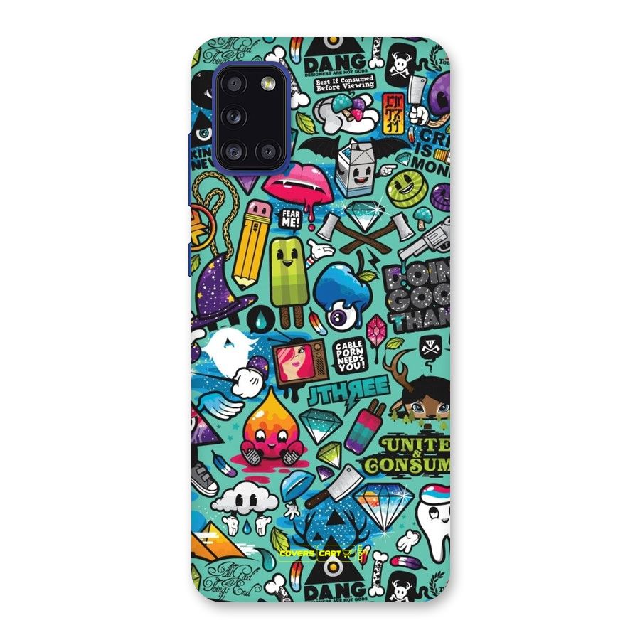 Sweet Candies Back Case for Galaxy A31