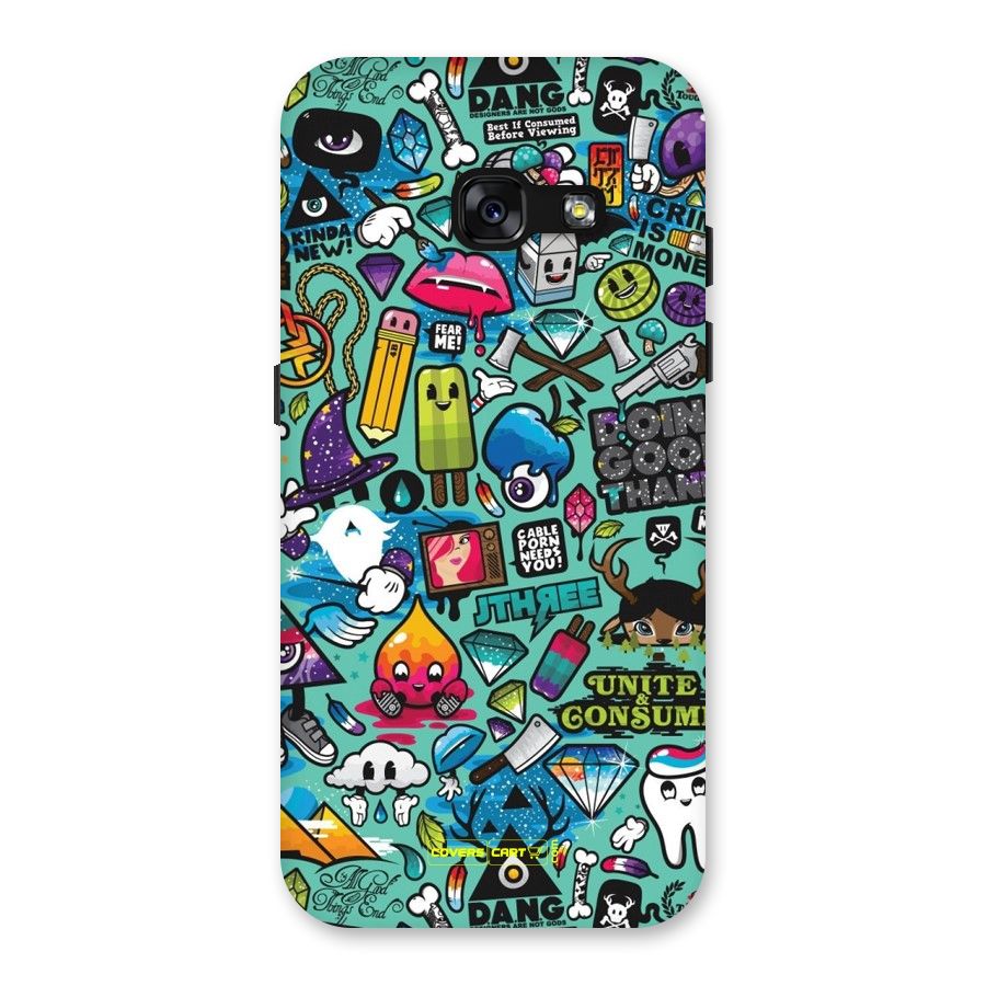 Sweet Candies Back Case for Galaxy A3 (2017)