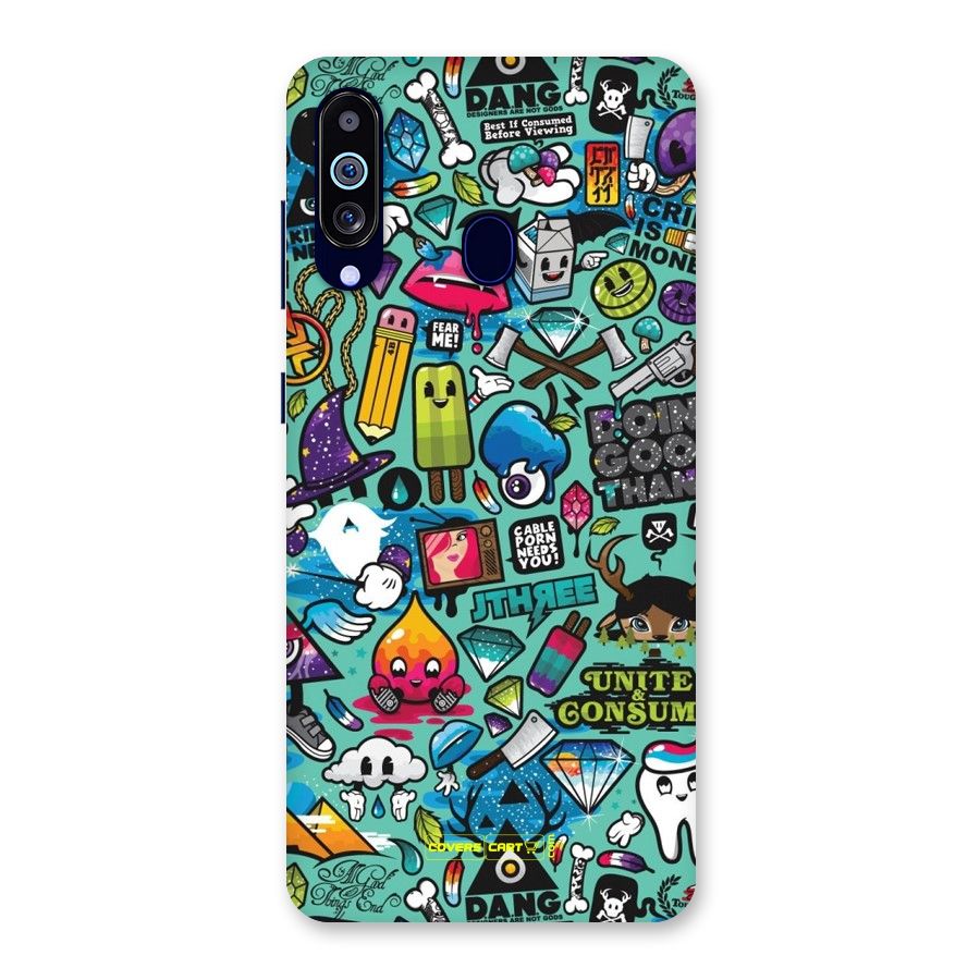 Sweet Candies Back Case for Galaxy A60