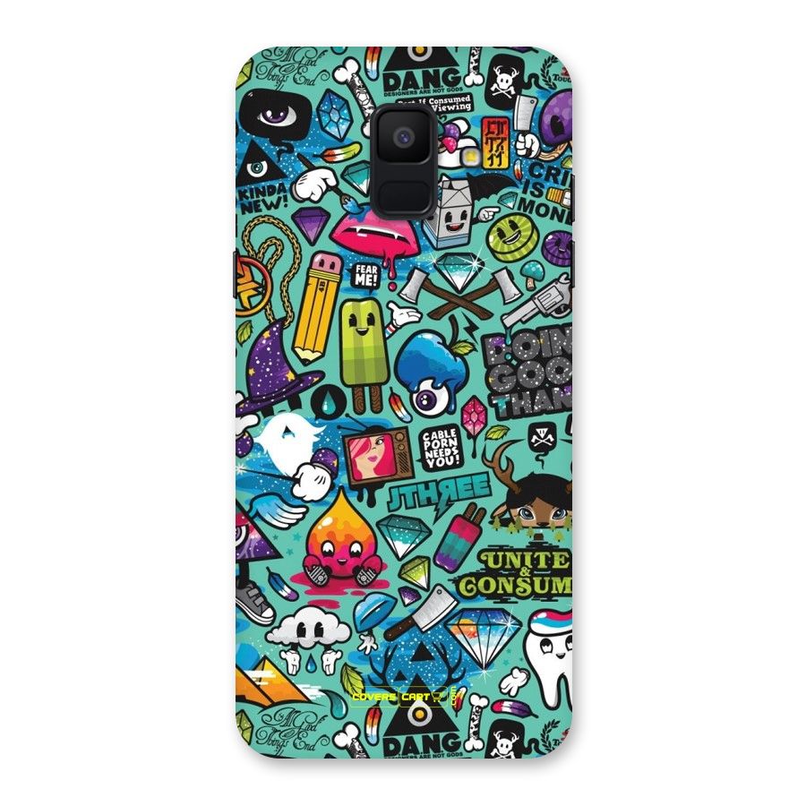 Sweet Candies Back Case for Galaxy A6 (2018)