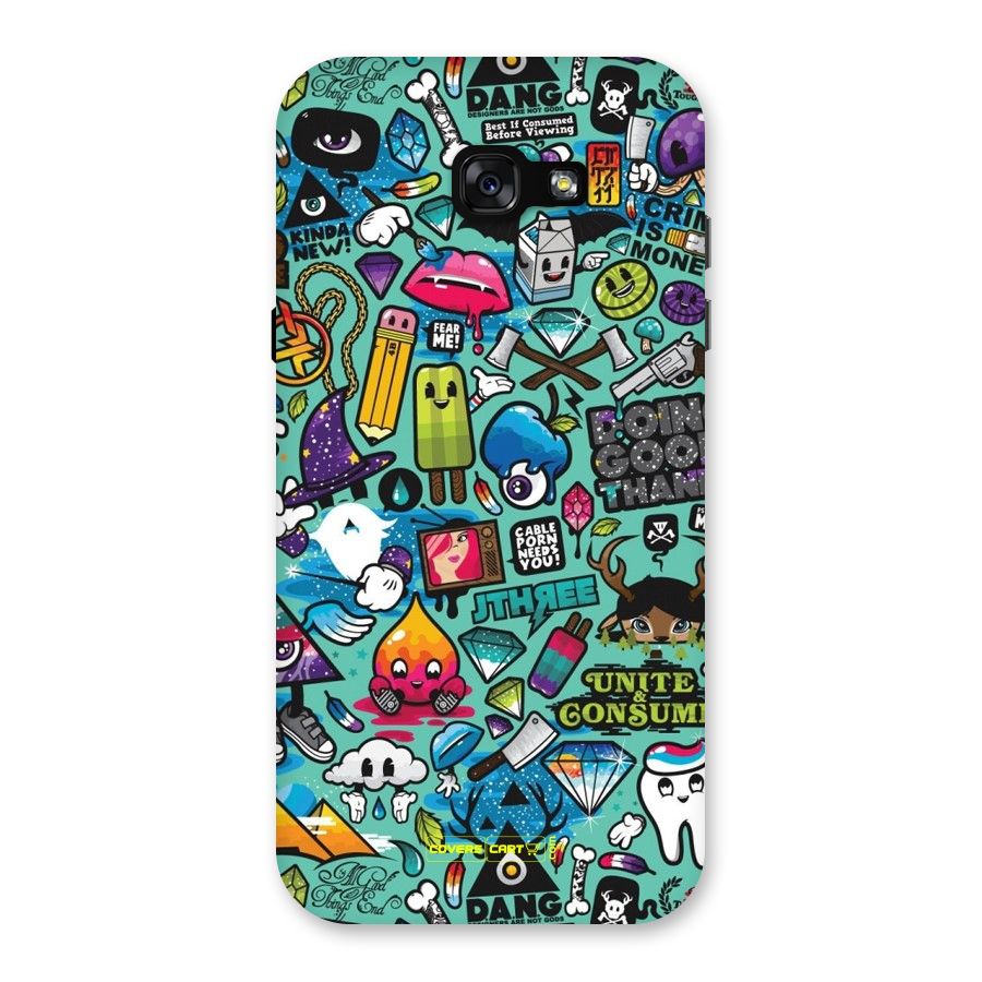 Sweet Candies Back Case for Galaxy A7 (2017)