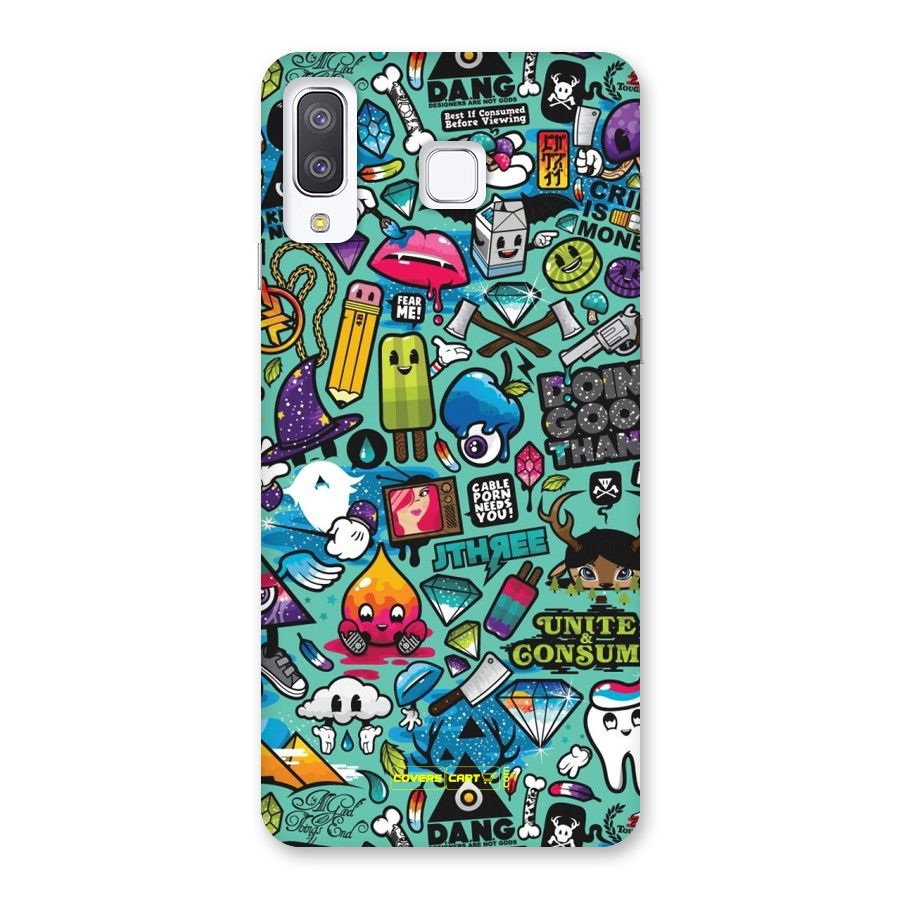Sweet Candies Back Case for Galaxy A8 Star