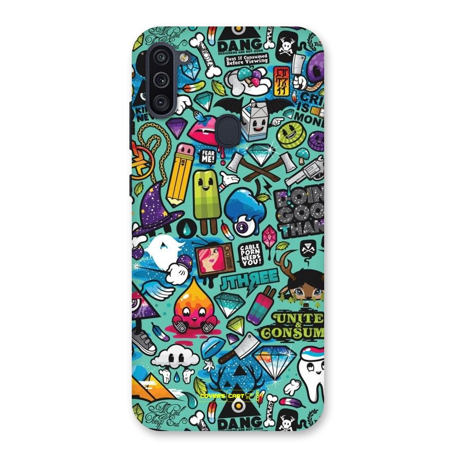 Sweet Candies Back Case for Galaxy M11