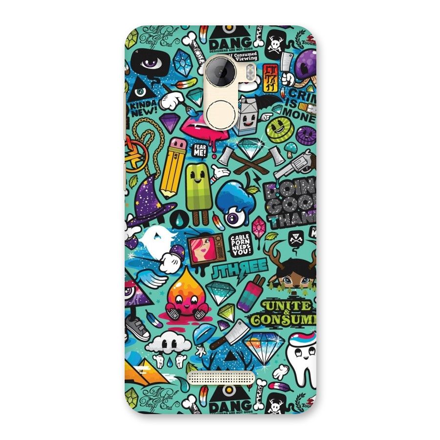 Sweet Candies Back Case for Gionee A1 LIte