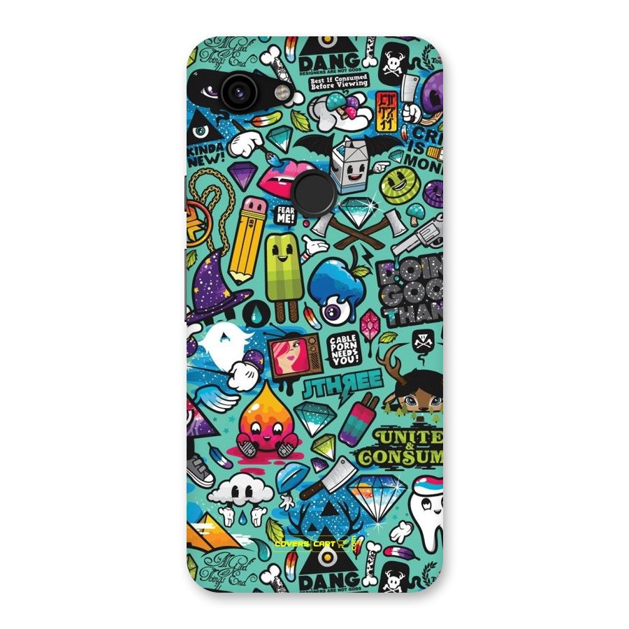 Sweet Candies Back Case for Google Pixel 3a