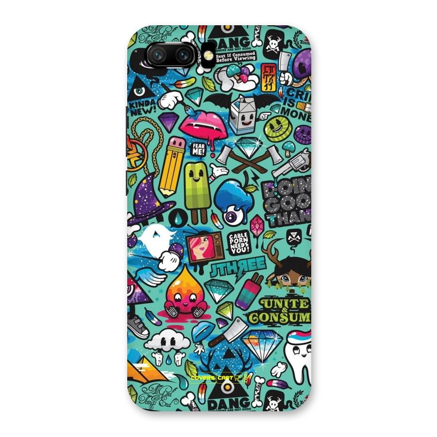 Sweet Candies Back Case for Honor 10