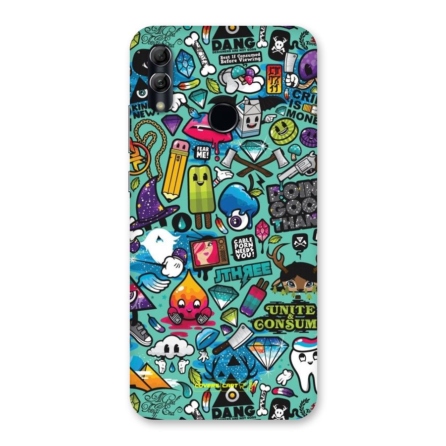 Sweet Candies Back Case for Honor 10 Lite