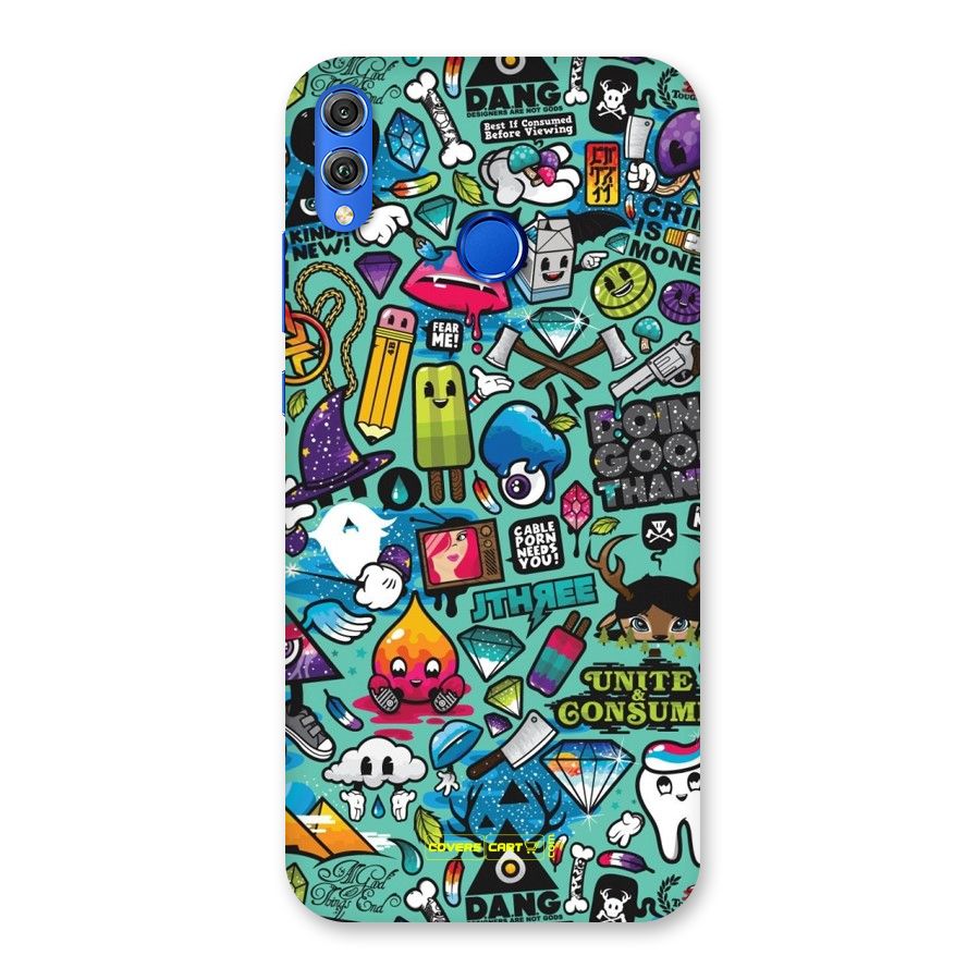 Sweet Candies Back Case for Honor 8X