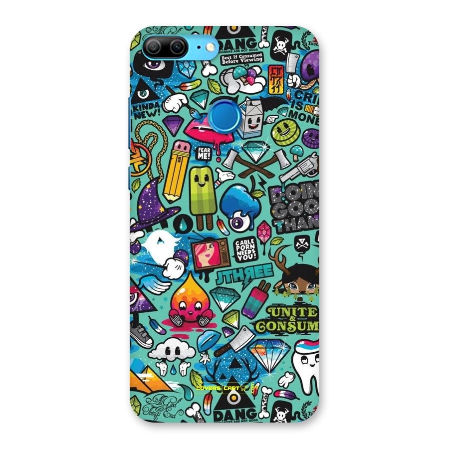 Sweet Candies Back Case for Honor 9 Lite