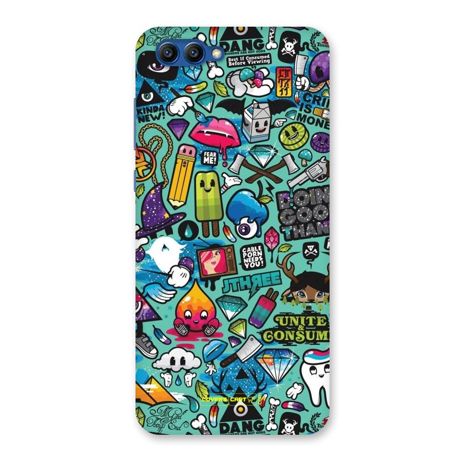Sweet Candies Back Case for Honor View 10