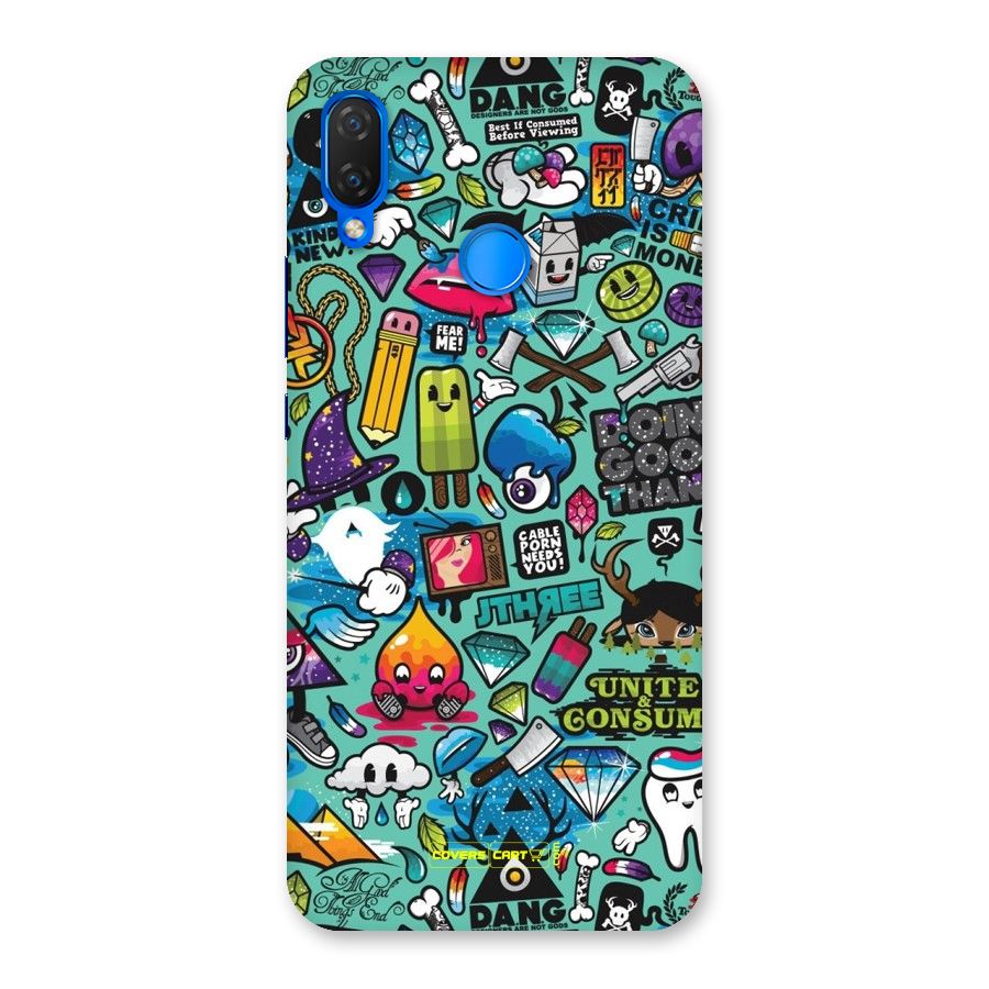 Sweet Candies Back Case for Huawei P Smart+