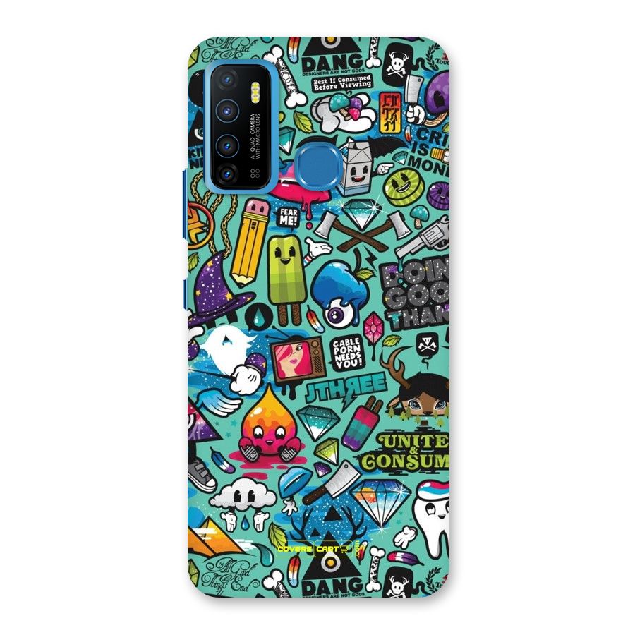 Sweet Candies Back Case for Infinix Hot 9
