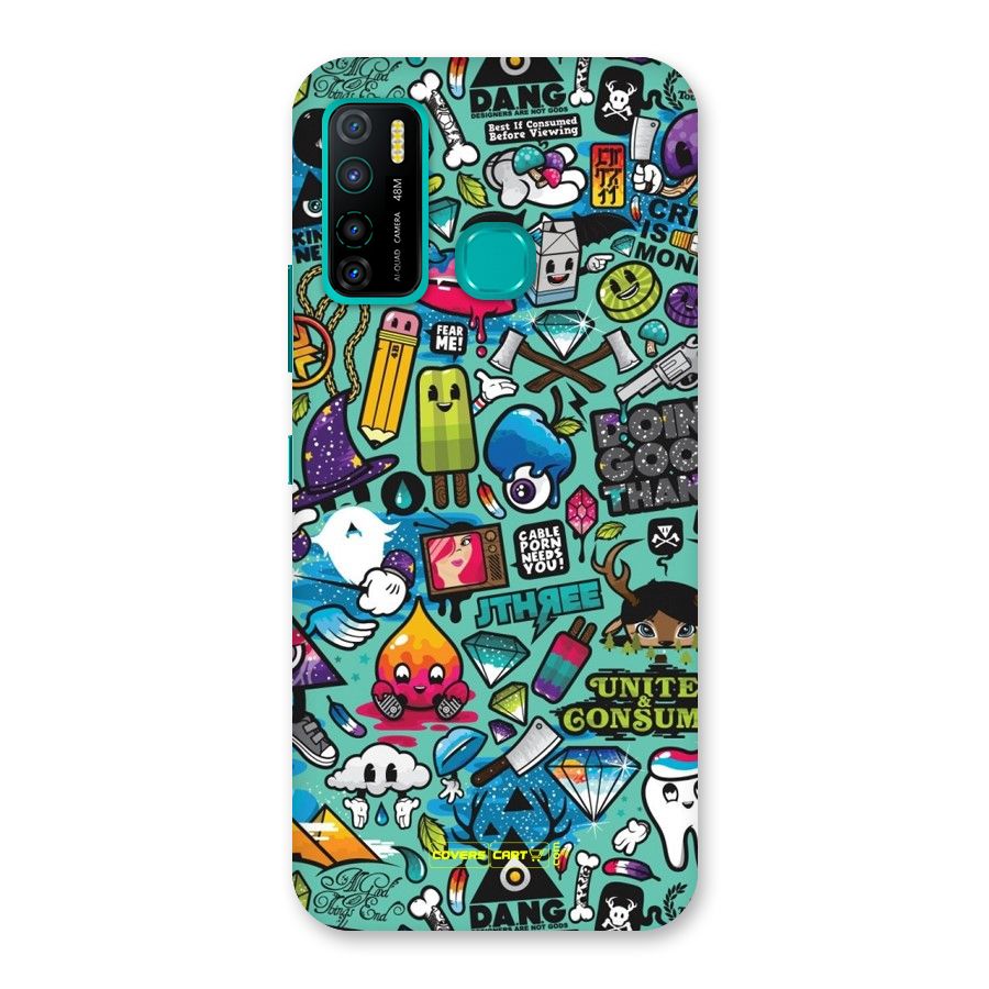 Sweet Candies Back Case for Infinix Hot 9 Pro