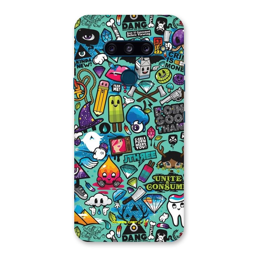 Sweet Candies Back Case for LG  V40 ThinQ