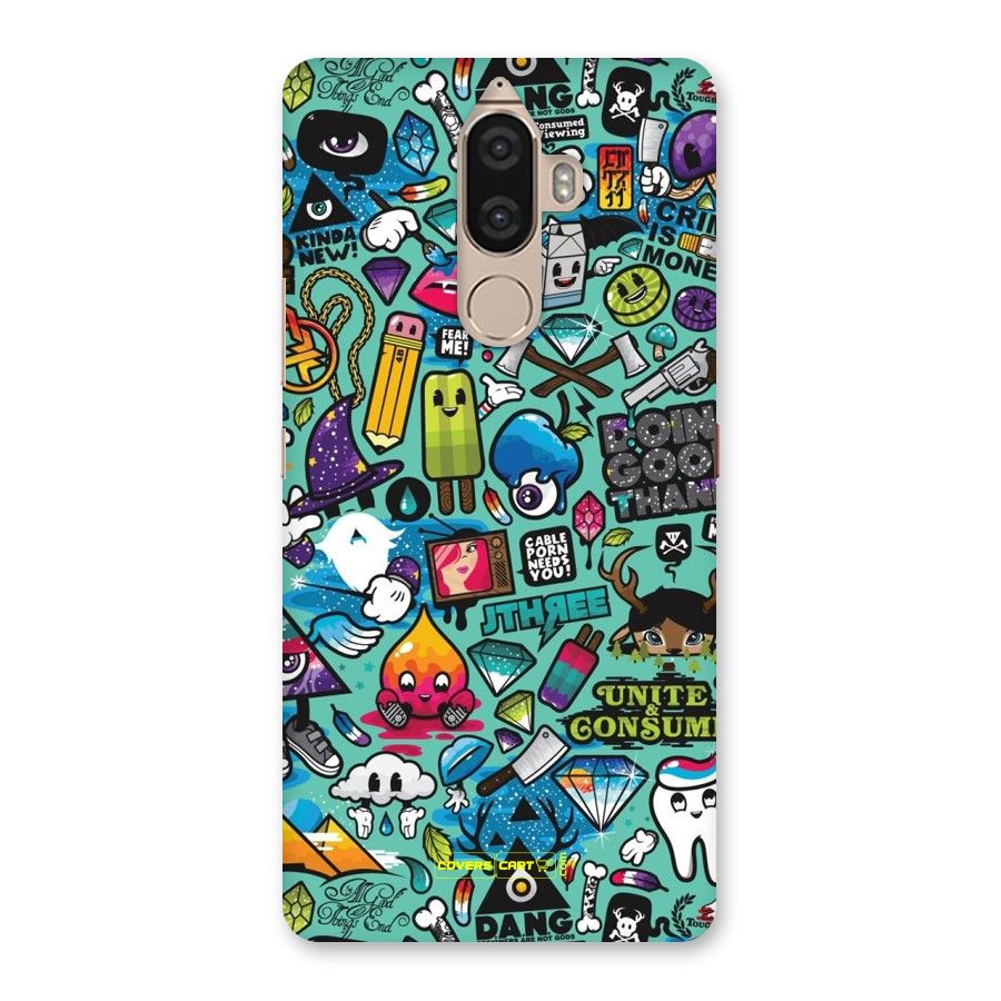 Sweet Candies Back Case for Lenovo K8 Note