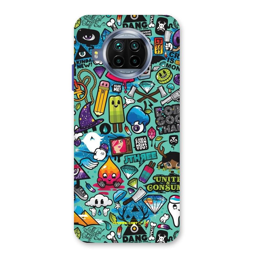 Sweet Candies Back Case for Mi 10i