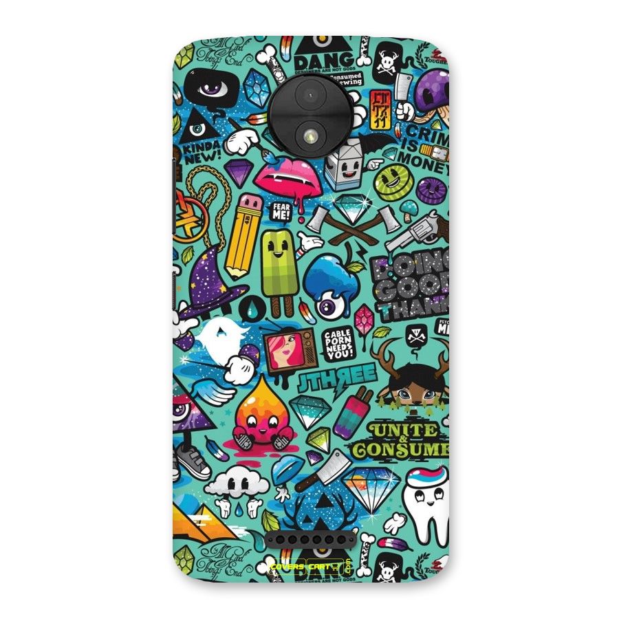 Sweet Candies Back Case for Moto C