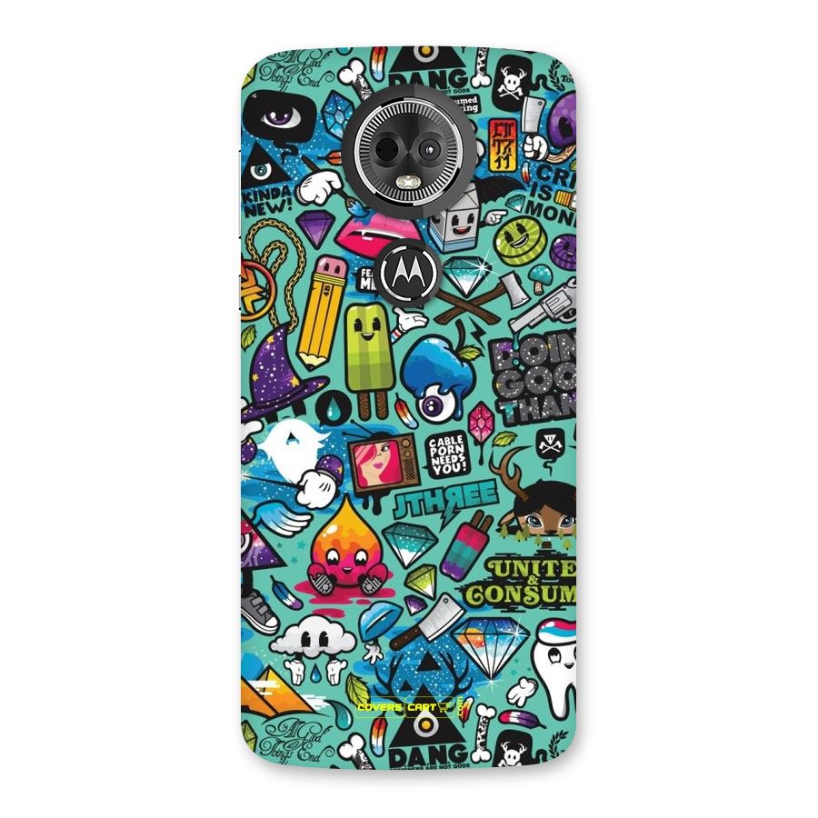 Sweet Candies Back Case for Moto E5 Plus