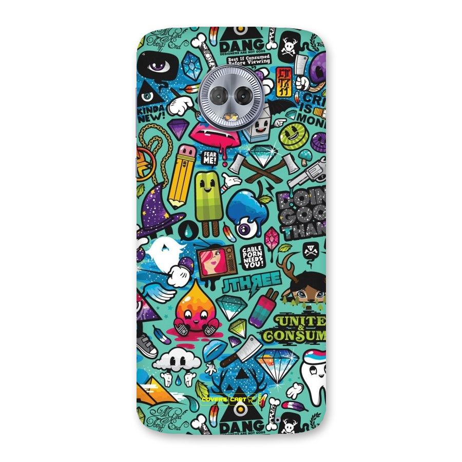 Sweet Candies Back Case for Moto G6 Plus