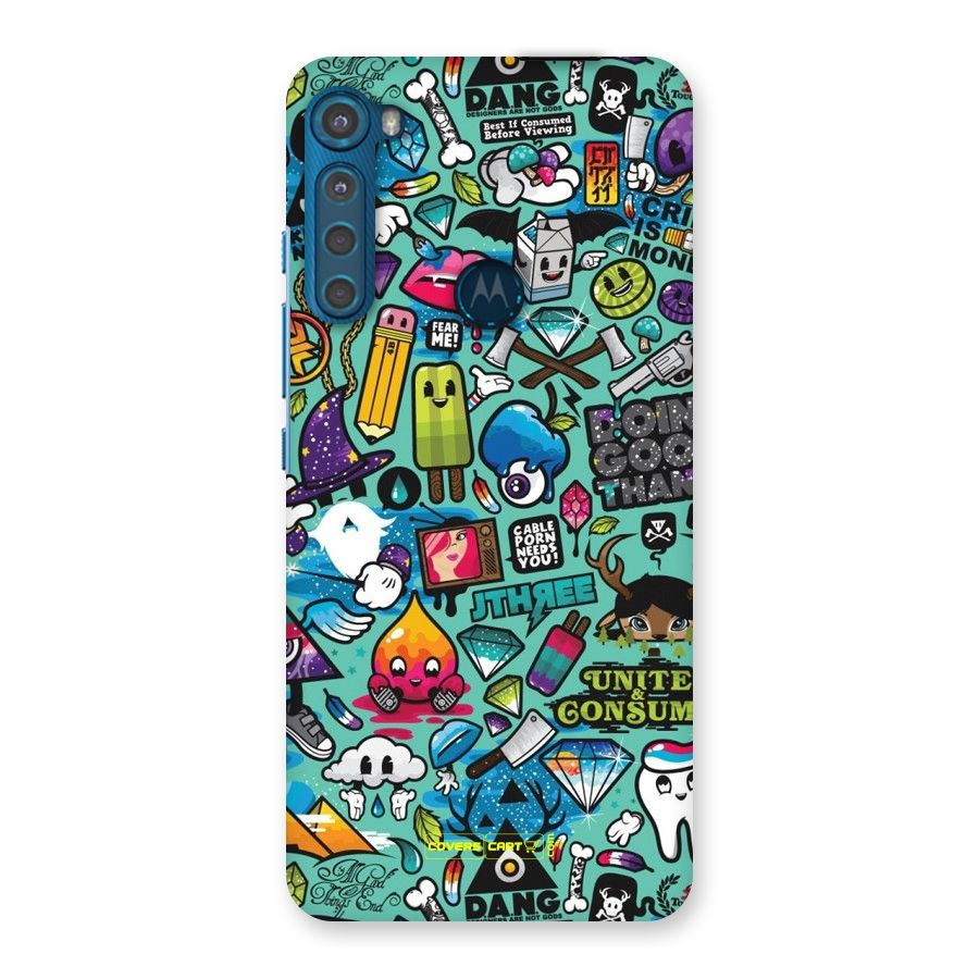 Sweet Candies Back Case for Motorola One Fusion Plus