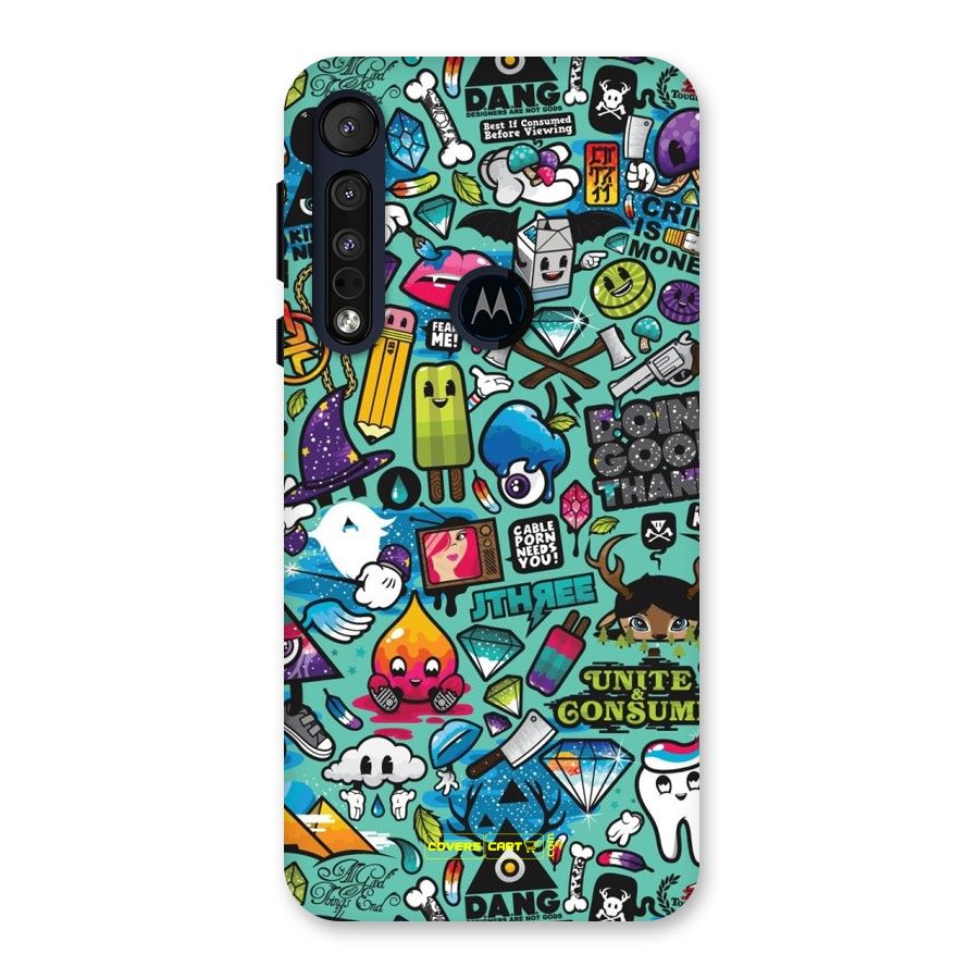 Sweet Candies Back Case for Motorola One Macro