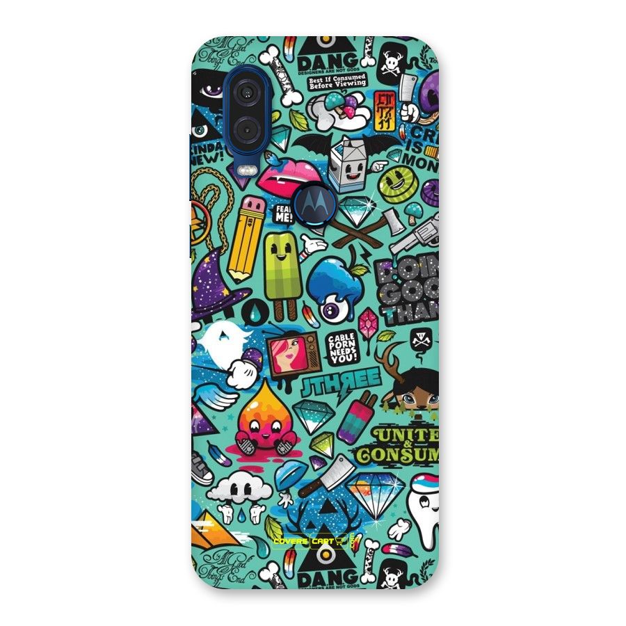 Sweet Candies Back Case for Motorola One Vision
