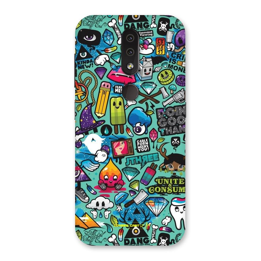 Sweet Candies Back Case for Nokia 4.2