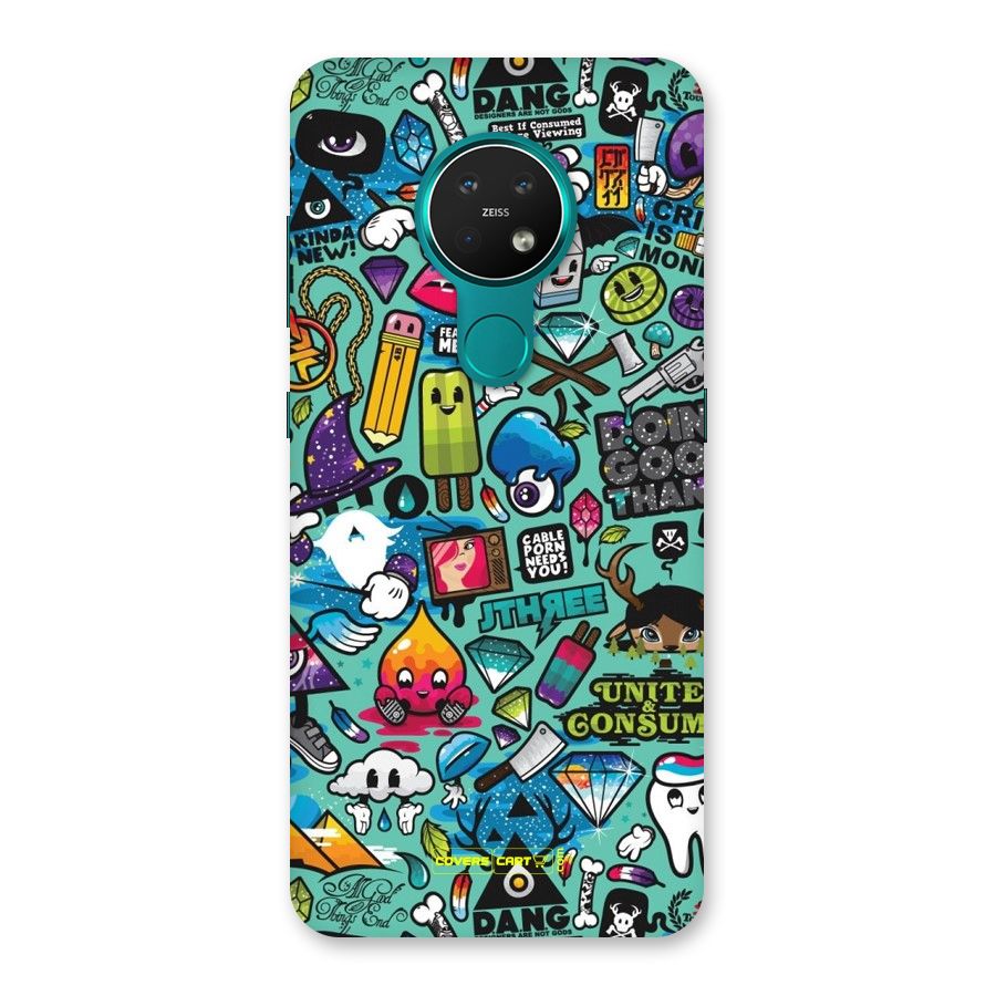 Sweet Candies Back Case for Nokia 7.2