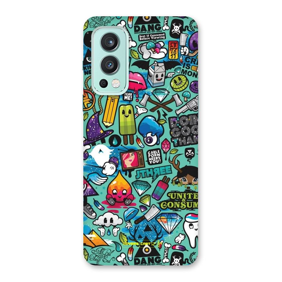 Sweet Candies Back Case for OnePlus Nord 2 5G