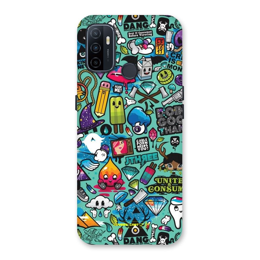 Sweet Candies Back Case for Oppo A32