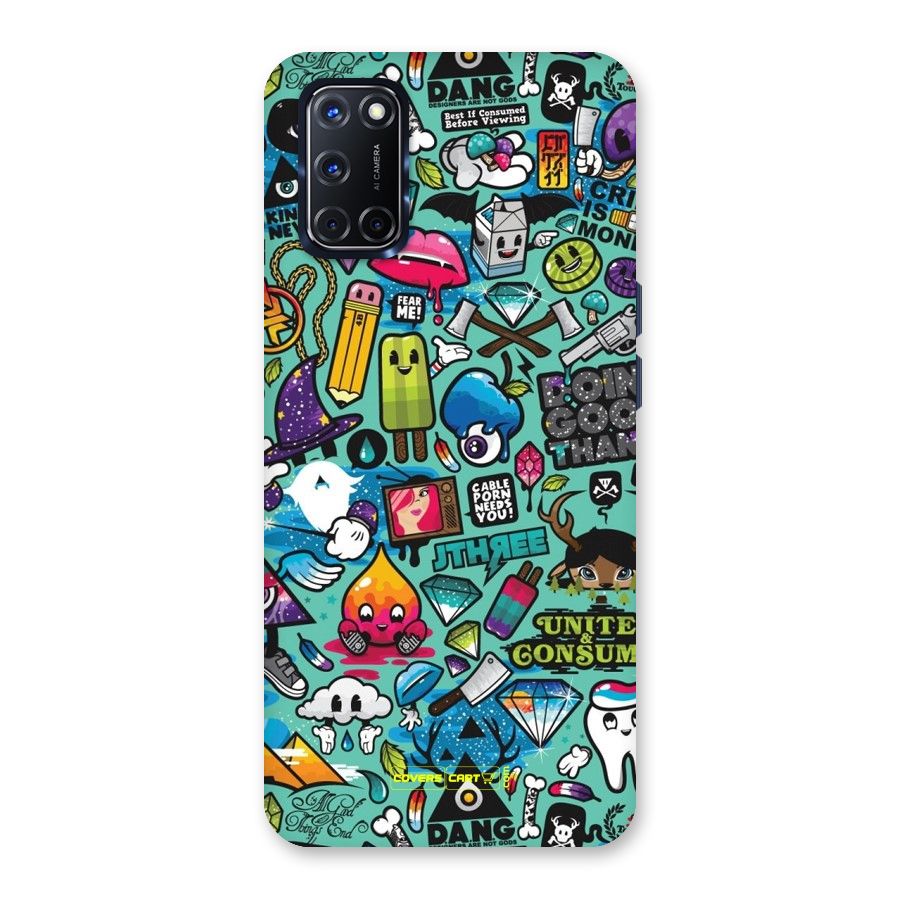 Sweet Candies Back Case for Oppo A52