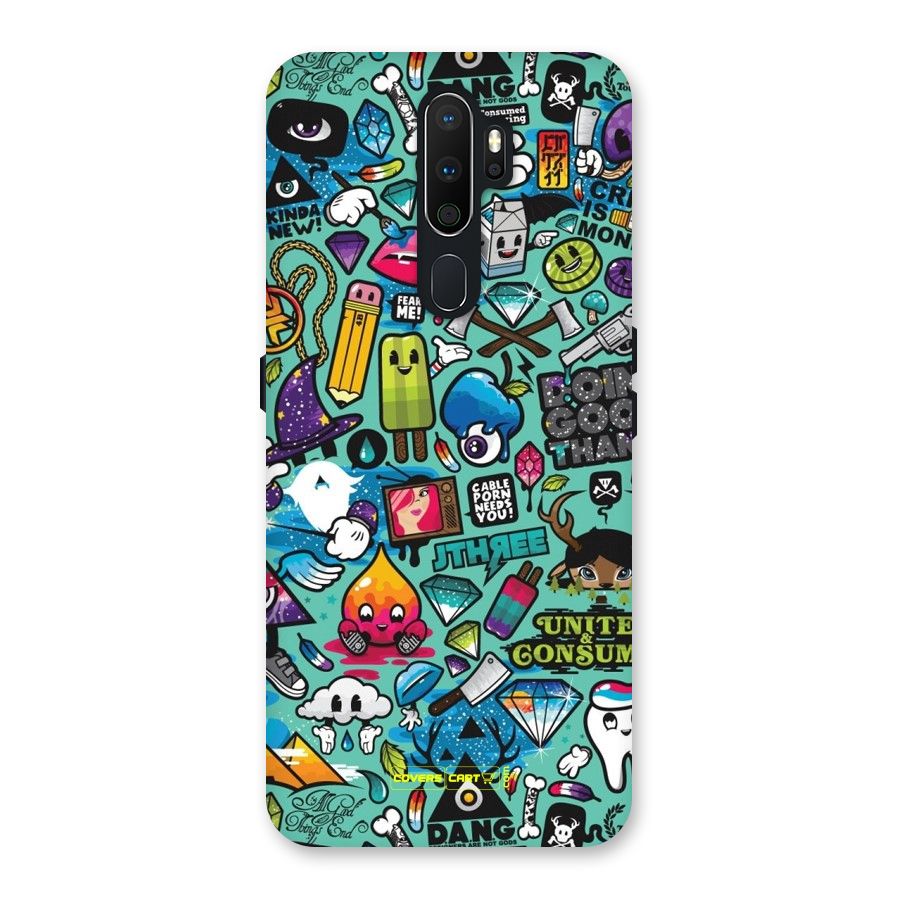 Sweet Candies Back Case for Oppo A5 (2020)