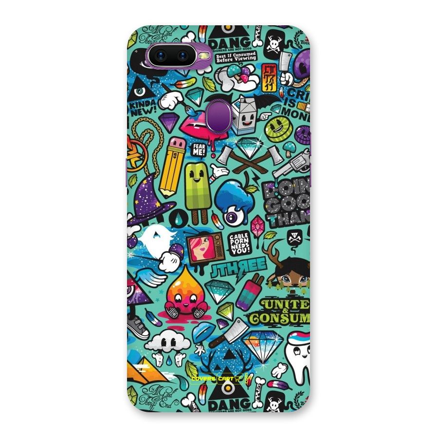 Sweet Candies Back Case for Oppo F9