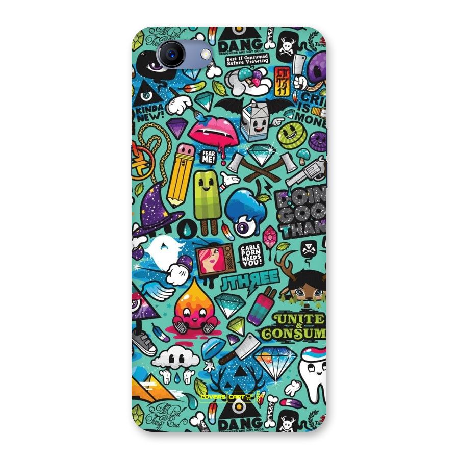 Sweet Candies Back Case for Oppo Realme 1