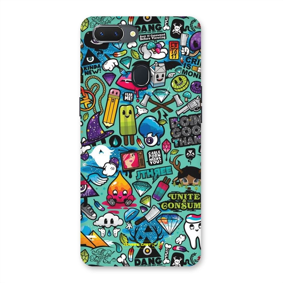Sweet Candies Back Case for Oppo Realme 2