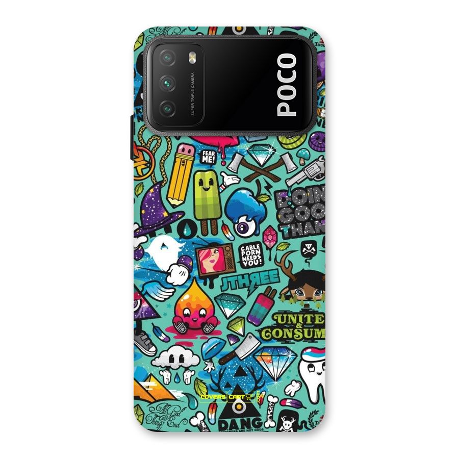 Sweet Candies Back Case for Poco M3