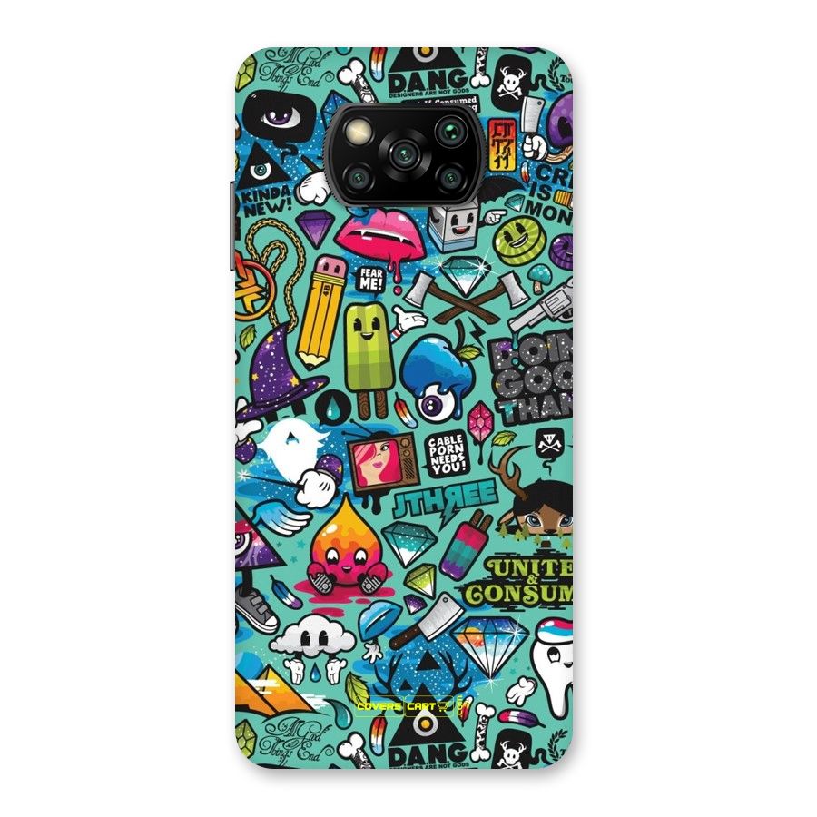 Sweet Candies Back Case for Poco X3