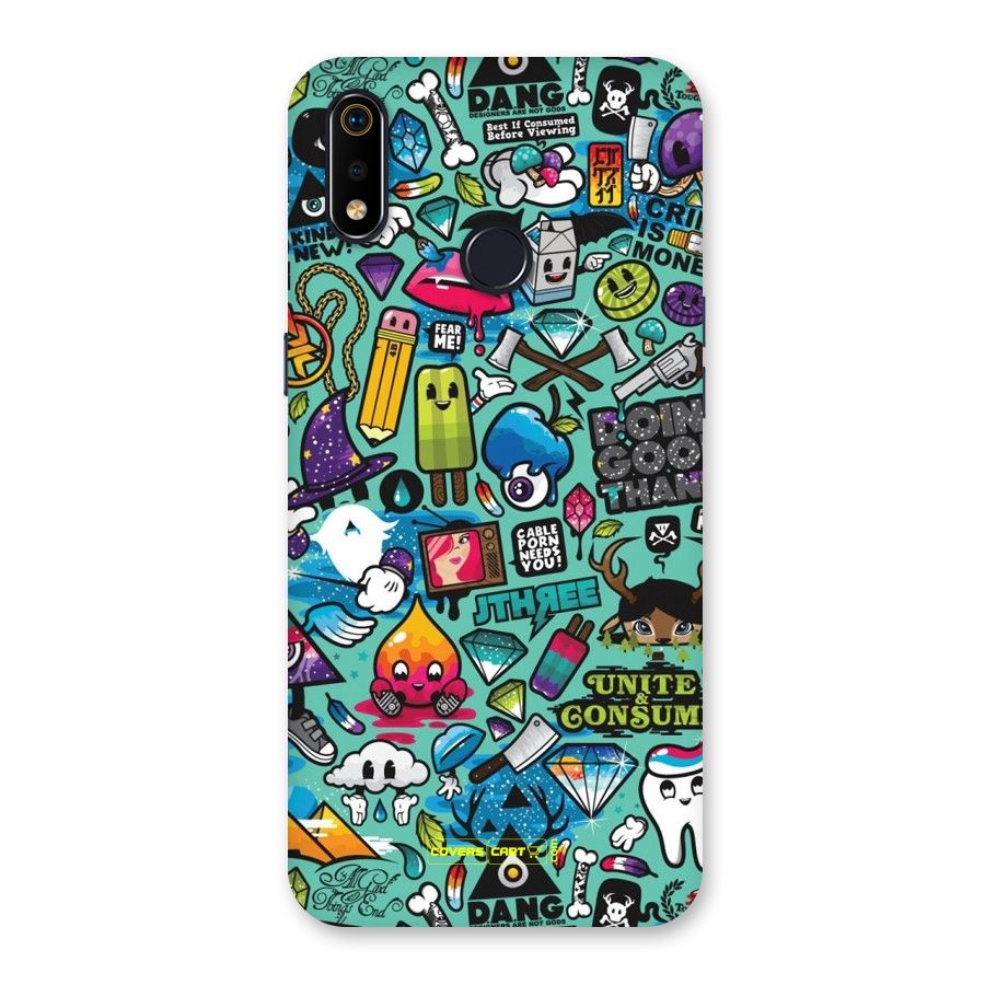 Sweet Candies Back Case for Realme 3i