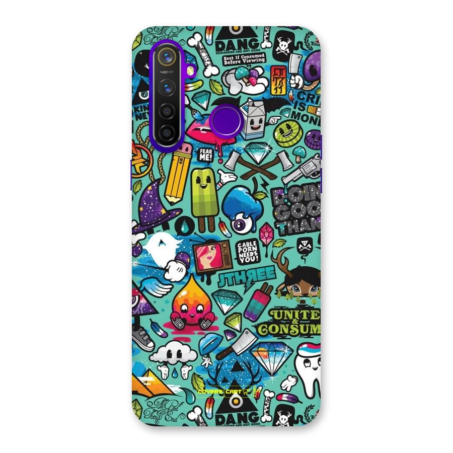 Sweet Candies Back Case for Realme 5 Pro