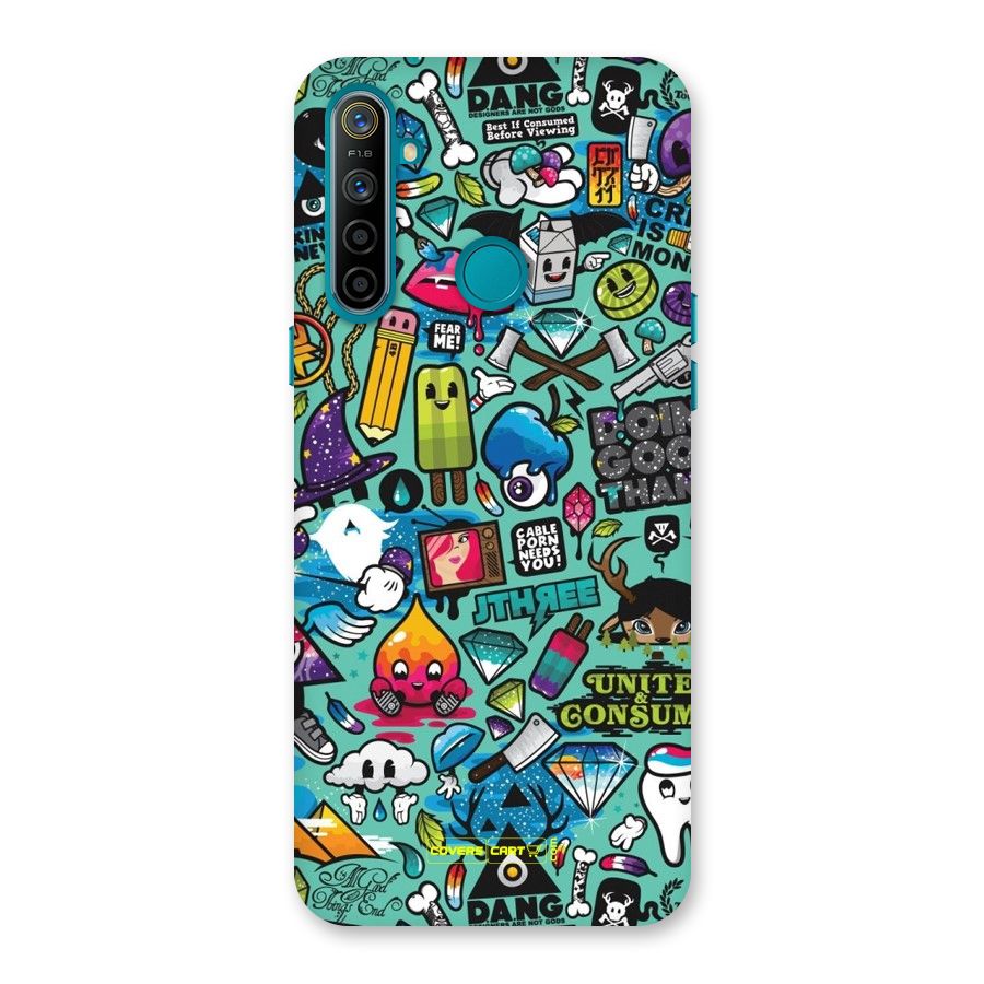 Sweet Candies Back Case for Realme 5i