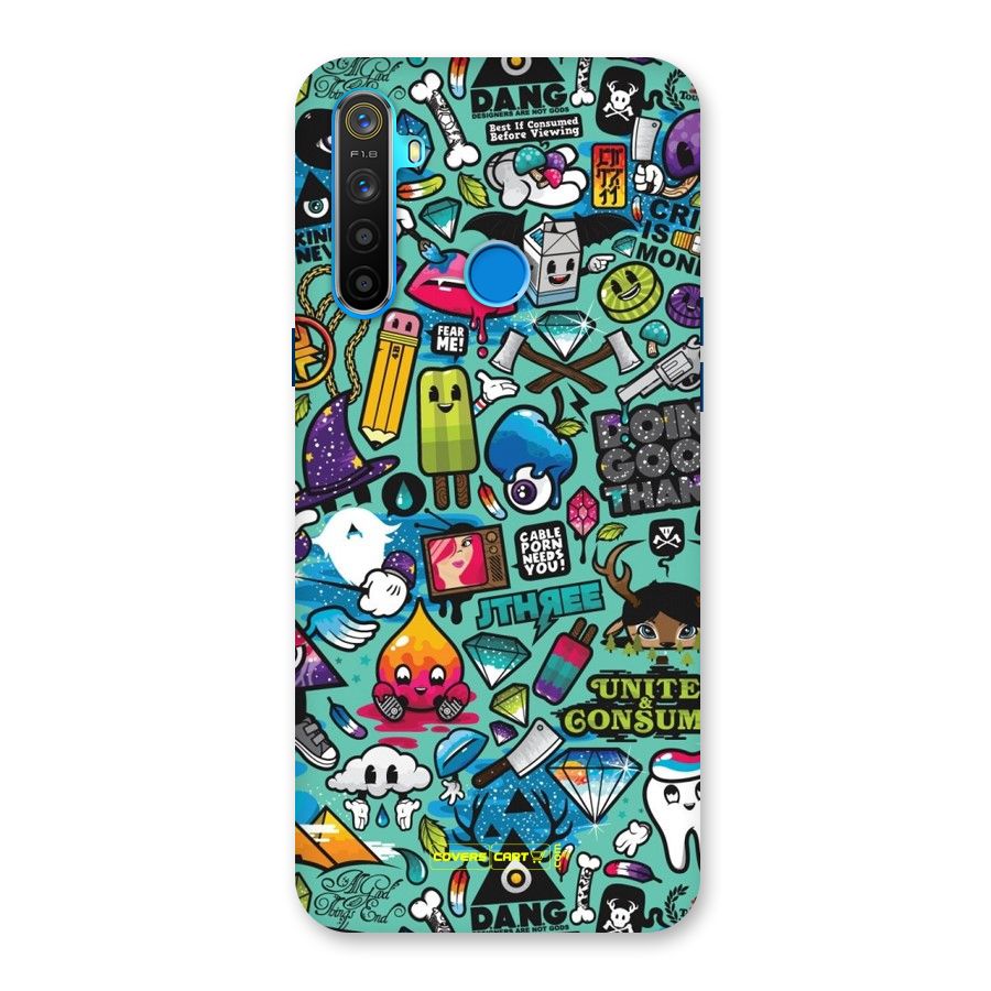 Sweet Candies Back Case for Realme 5s