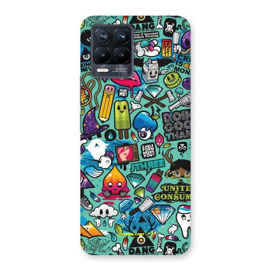 Sweet Candies Back Case for Realme 8 Pro